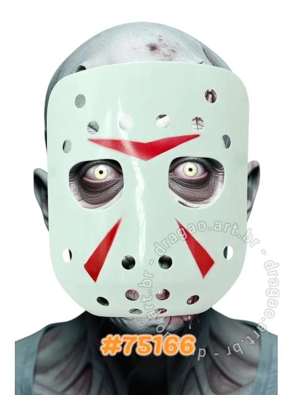 [75166] MÁSCARA COM FUROS JAS-RETA