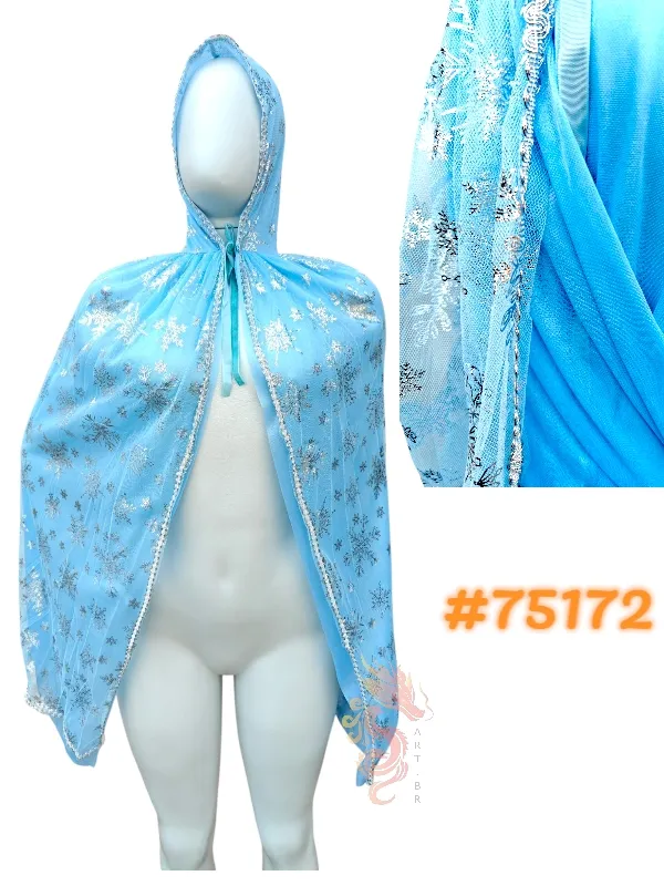 [75172] CAPA E CAPUS C/ ESTAMPA DE NEVE