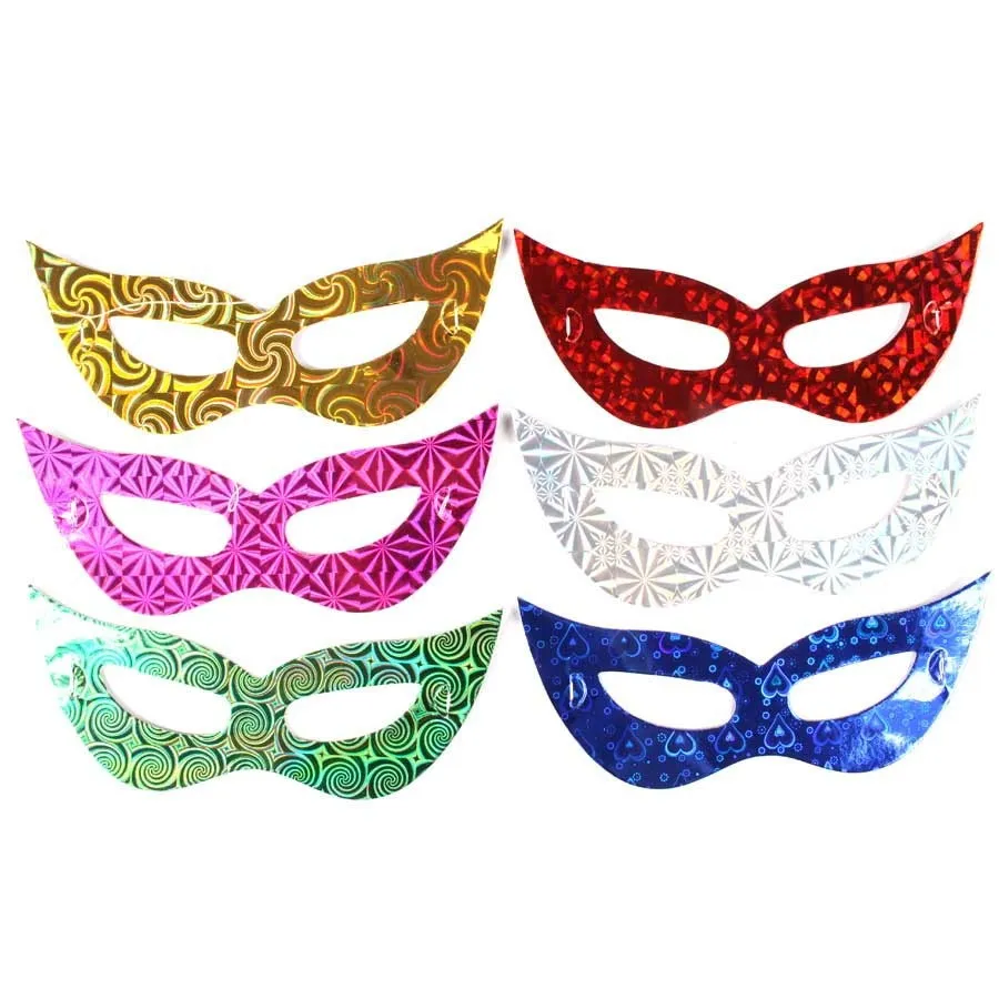 [75200] MASCARA HOLOGRÁFICA GATINHA C/10