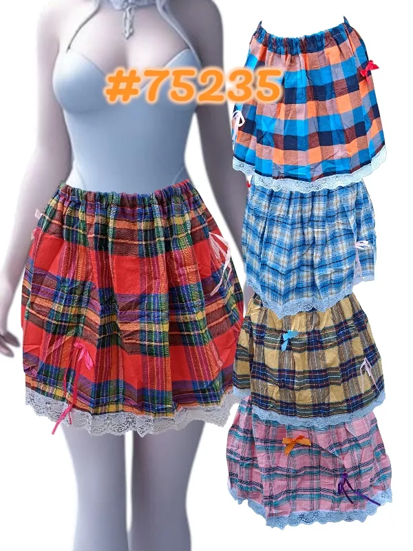 [75235] SAIA JUNINA XADREZ 40cm