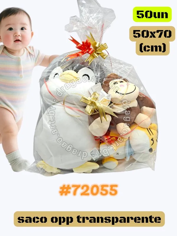 [72055] SACO PRESENTE OPP 50X70 PCT50