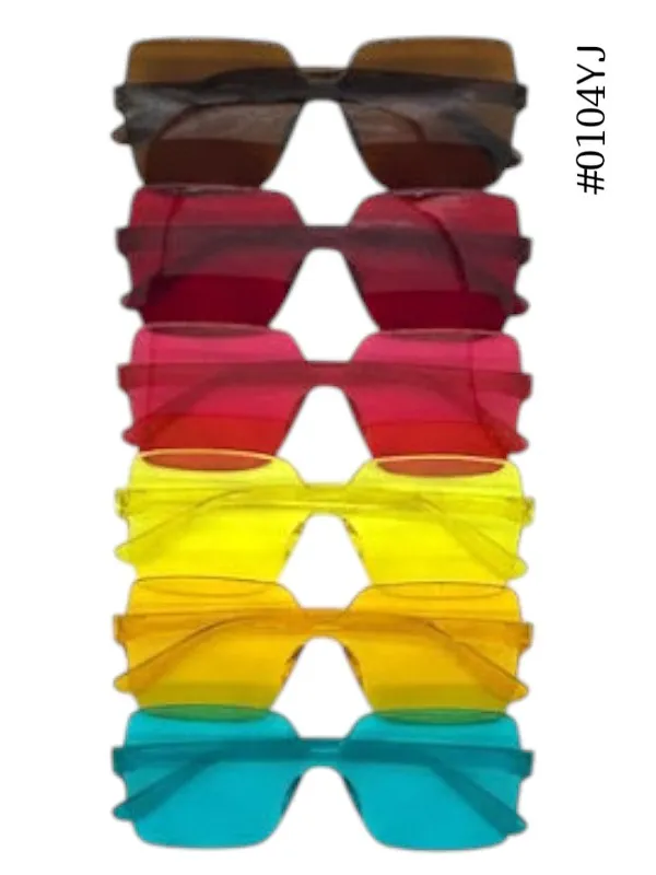 [0104YJ] ÓCULOS DE SOL/FESTA - QUADRADO