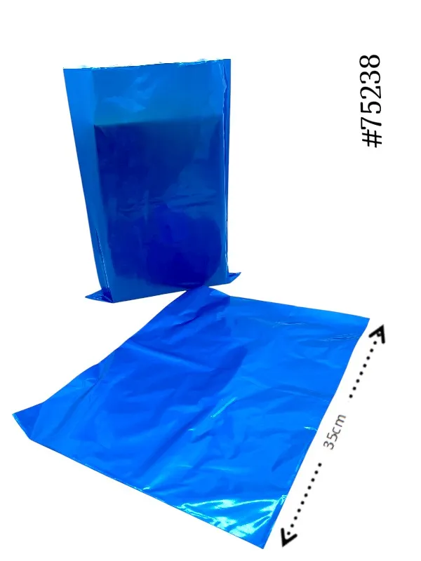 [75238] SACO DE PRESENTE METALIZADO 25x35 50un (PCT)