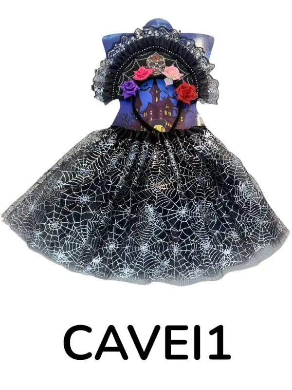 [FTSSA0003-CAVEI1] KIT FANTASIA DE CAVEIRA MEXICANA