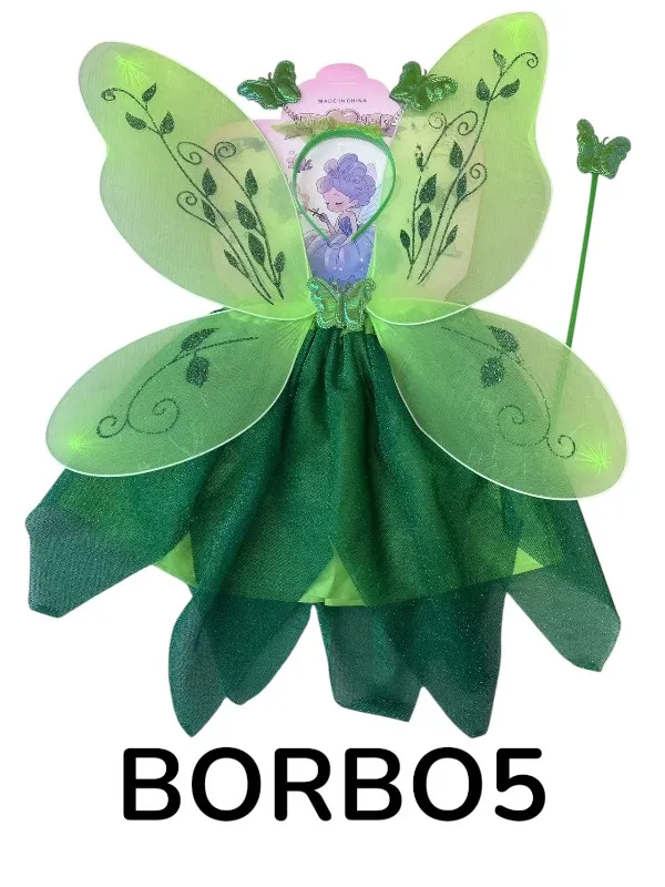 [FTSSA0016-BORBO5] KIT FANTASIA DE BORBOLETA