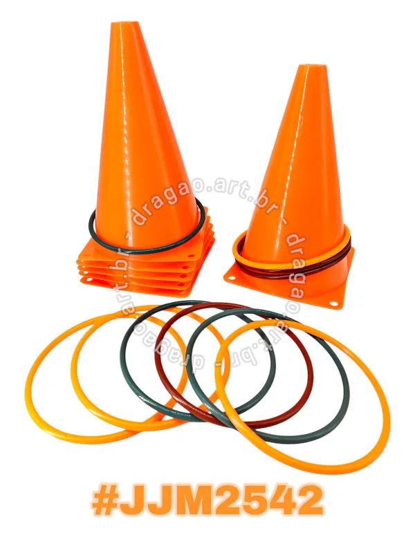 [JJM2542] CONES COM ARGOLAS (KIT)
